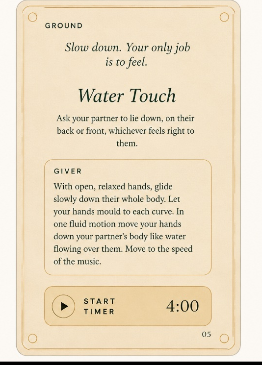 Sample action card